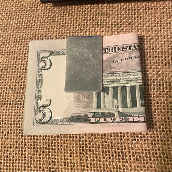 Vintage Sterling Money Clip - Picture 3 of 5